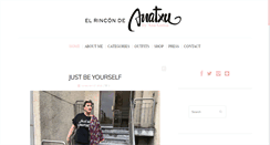 Desktop Screenshot of elrincondeanatxu.com