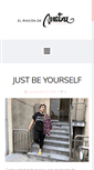 Mobile Screenshot of elrincondeanatxu.com